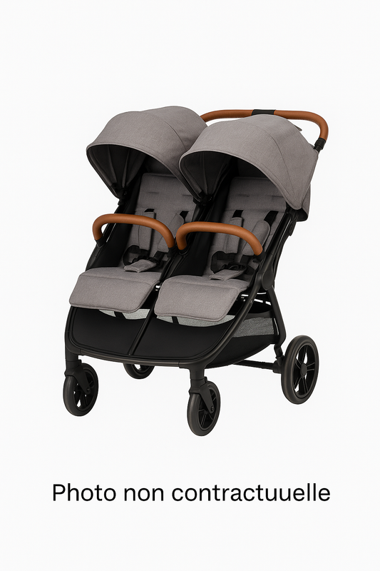 👶 Location Poussette double - 7 jours
